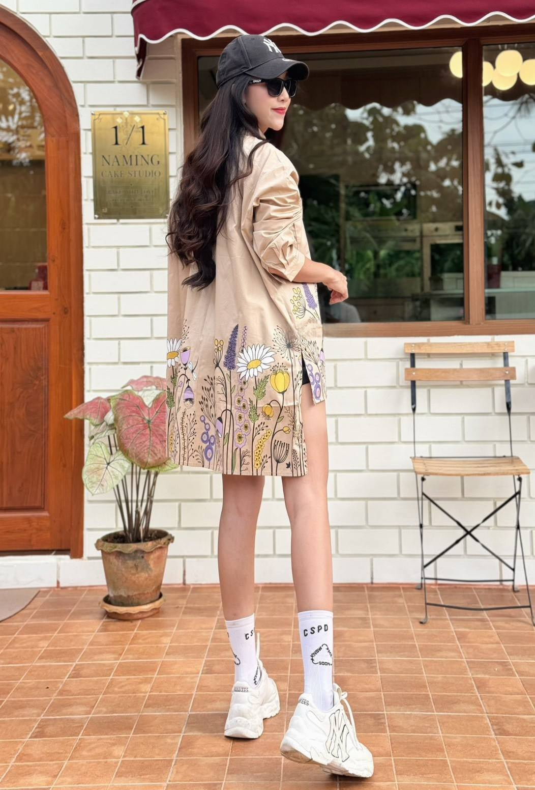 Wildflower Meadow Shirt Dress