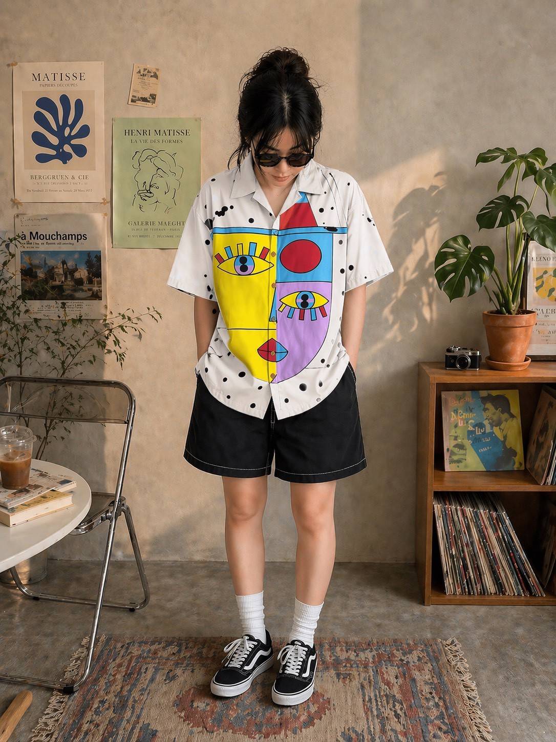 Abstract Pop Art Printed Co-Ord Set