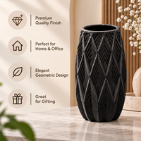 Modern Geometric Decorative Flower Vase for Home & Office Decor