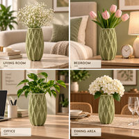 Modern Geometric Decorative Flower Vase for Home & Office Decor