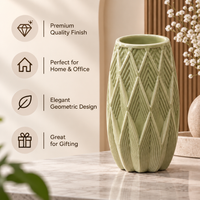 Modern Geometric Decorative Flower Vase for Home & Office Decor