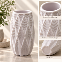 Modern Geometric Decorative Flower Vase for Home & Office Decor