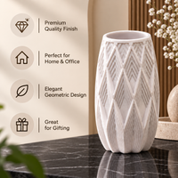 Modern Geometric Decorative Flower Vase for Home & Office Decor