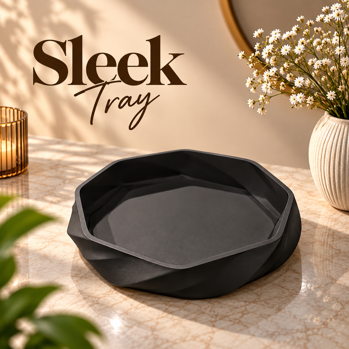 Modern Decorative Serving Tray