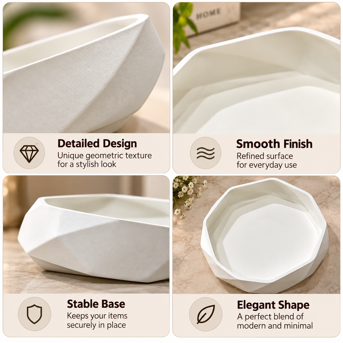 Modern Decorative Serving Tray