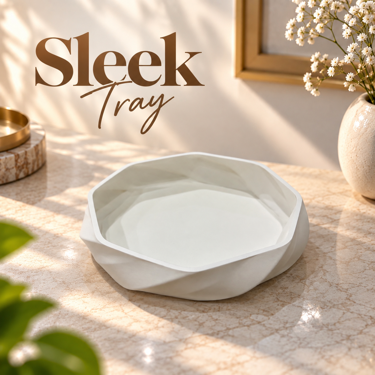 Modern Decorative Serving Tray