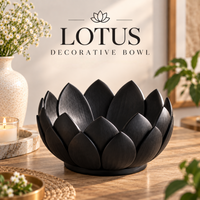 Lotus Petal Decorative Bowl for Home Decor