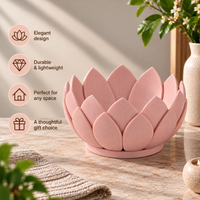 Lotus Petal Decorative Bowl for Home Decor - Navvi.in