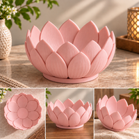 Lotus Petal Decorative Bowl for Home Decor - Navvi.in