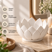 Lotus Petal Decorative Bowl for Home Decor