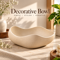 Modern Wavy Design Decorative Bowl