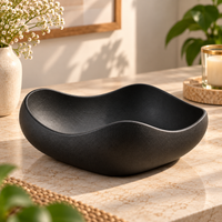 Modern Wavy Design Decorative Bowl