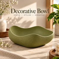 Modern Wavy Design Decorative Bowl