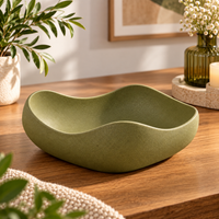 Modern Wavy Design Decorative Bowl