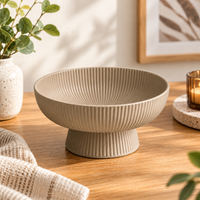 Modern Wave Shape Decorative Bowl for Home Décor