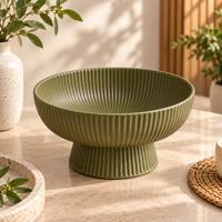 Modern Wave Shape Decorative Bowl for Home Décor