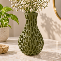 Modern Bubble Pattern Decorative Flower Vase