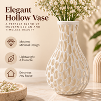 Modern Bubble Pattern Decorative Flower Vase