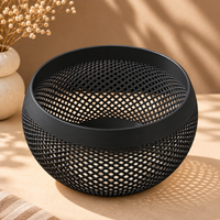 Modern Lattice Pattern Decorative Bowl