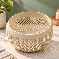 Modern Lattice Pattern Decorative Bowl
