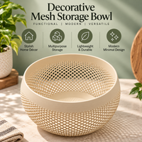 Modern Lattice Pattern Decorative Bowl