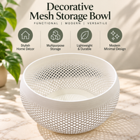 Modern Lattice Pattern Decorative Bowl