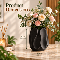 Modern Petal Shaped Decorative Flower Vase