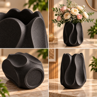 Modern Petal Shaped Decorative Flower Vase