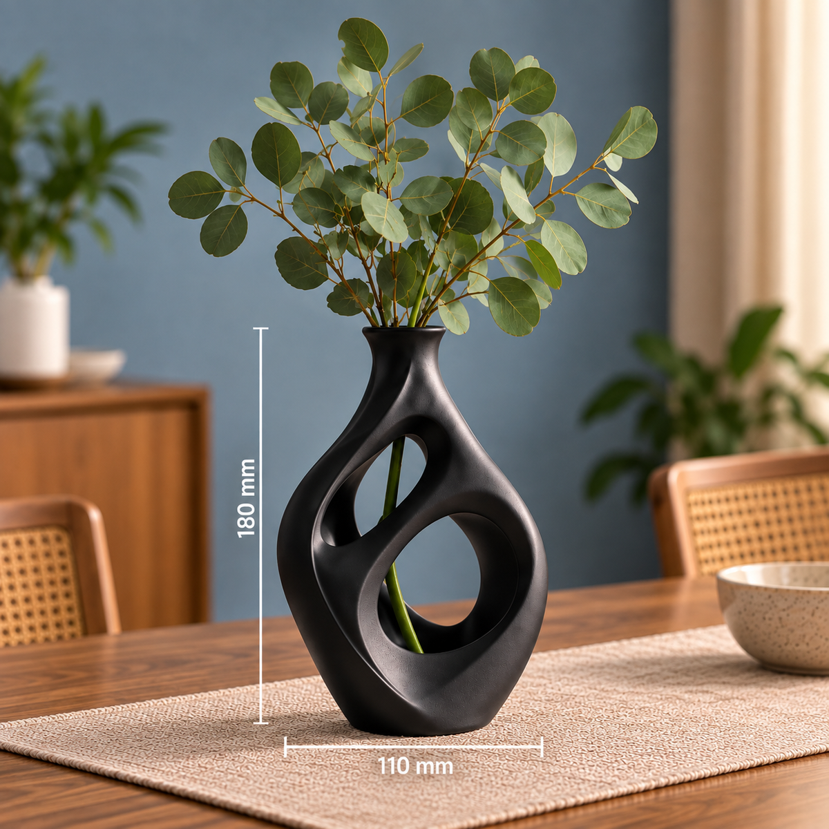 Abstract Loop Vase