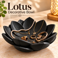 Lotus Decorative Bowl for Home Decor & Jewelry Storage