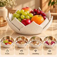 New Lotus Flower Shape Decorative Bowl