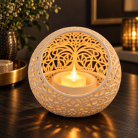 Decorative Lattice Tealight Candle Holder