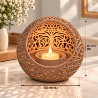 Decorative Lattice Tealight Candle Holder