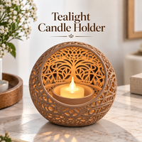 Decorative Lattice Tealight Candle Holder