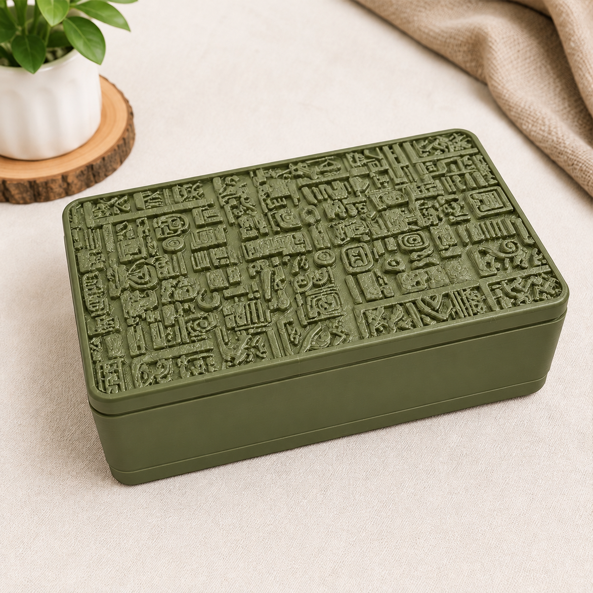 Decorative Gift Box with Embossed Design