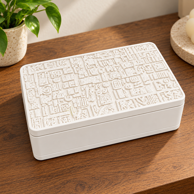 Decorative Gift Box with Embossed Design