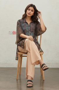 Boho Breeze Printed Tunic