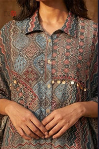 Boho Breeze Printed Tunic