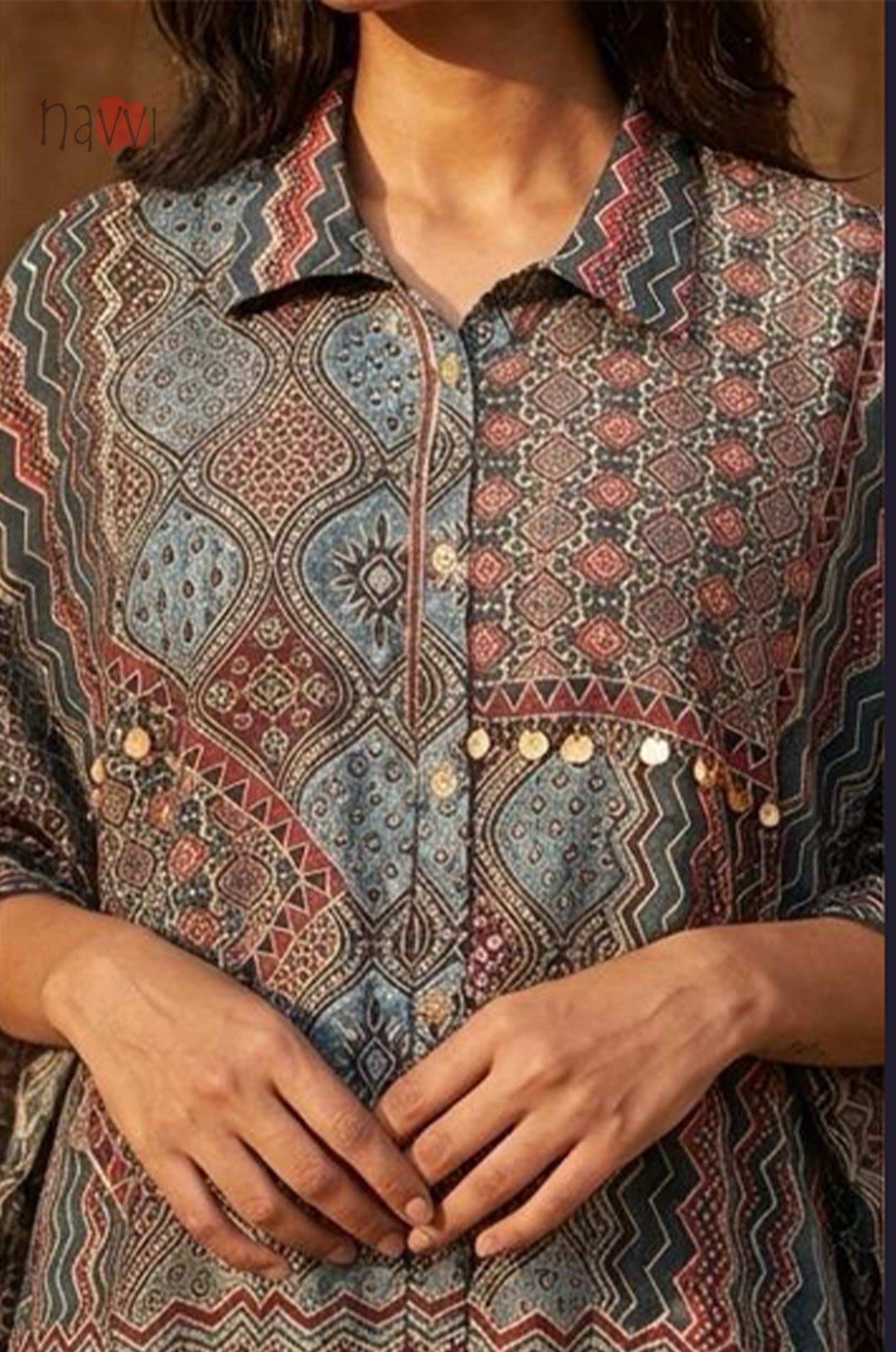 Boho Breeze Printed Tunic