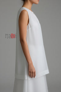 Sleeveless Straight Kurta Set