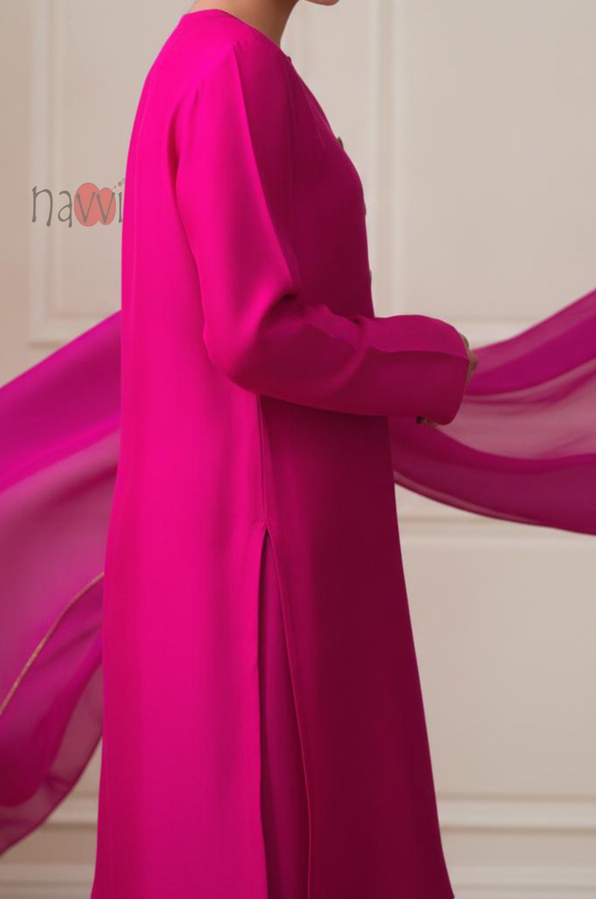 Elegant Straight Farshi Salwar Set