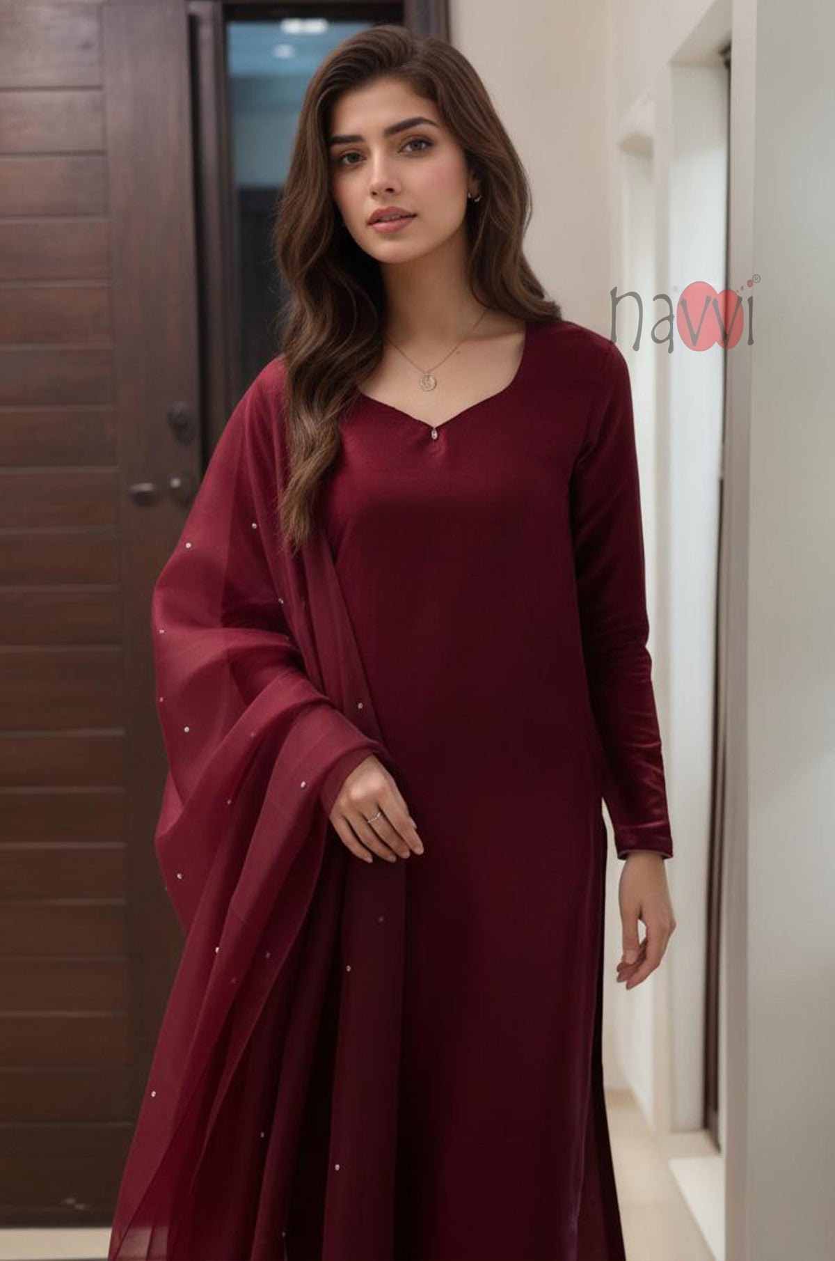 Straight Kurta with Dupatta Set