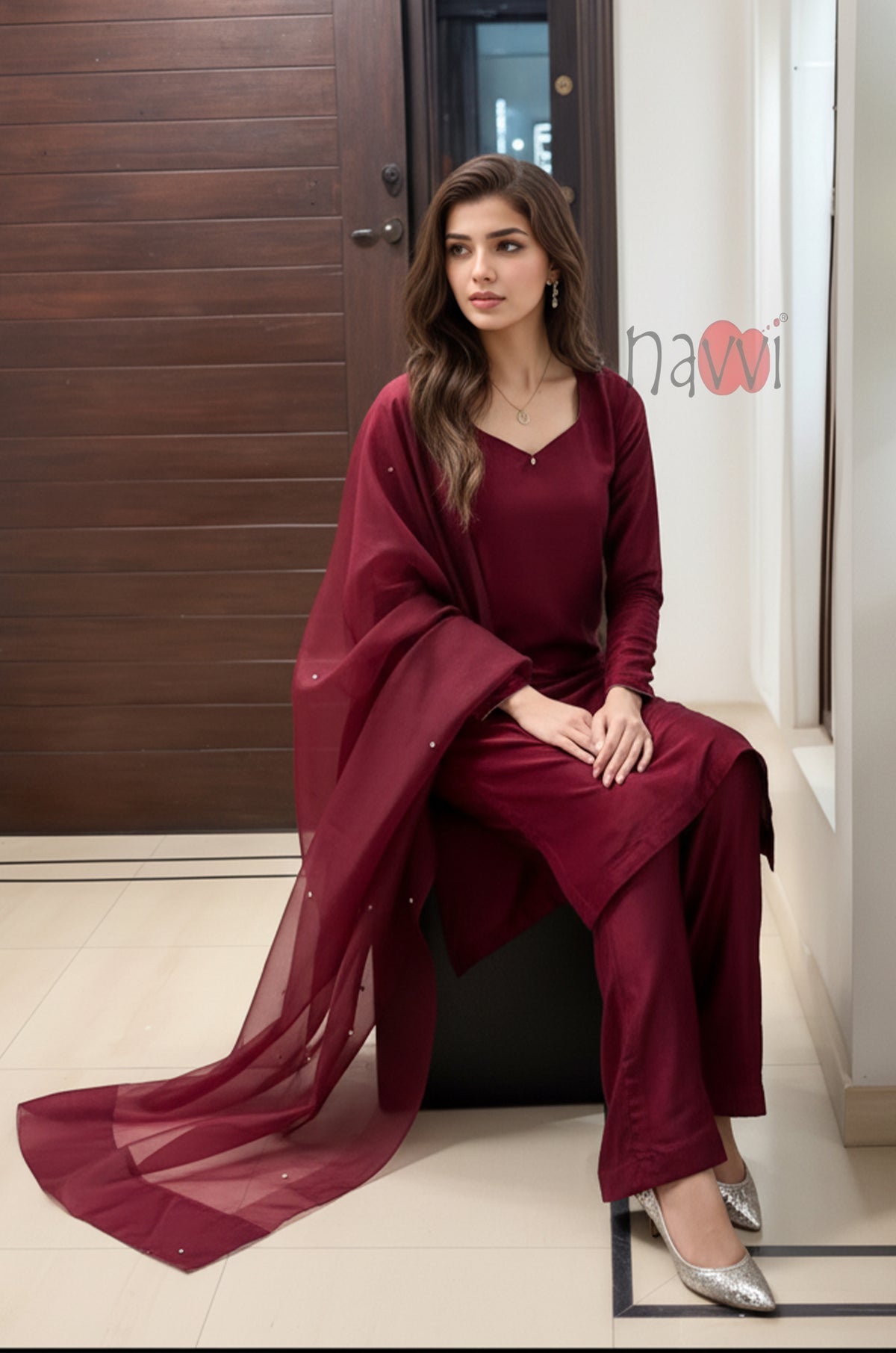 Straight Kurta with Dupatta Set