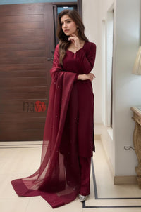 Straight Kurta with Dupatta Set