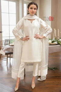Ethnic Kurta Palazzo Set with Dupatta