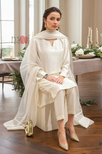 Ethnic Kurta Palazzo Set with Dupatta