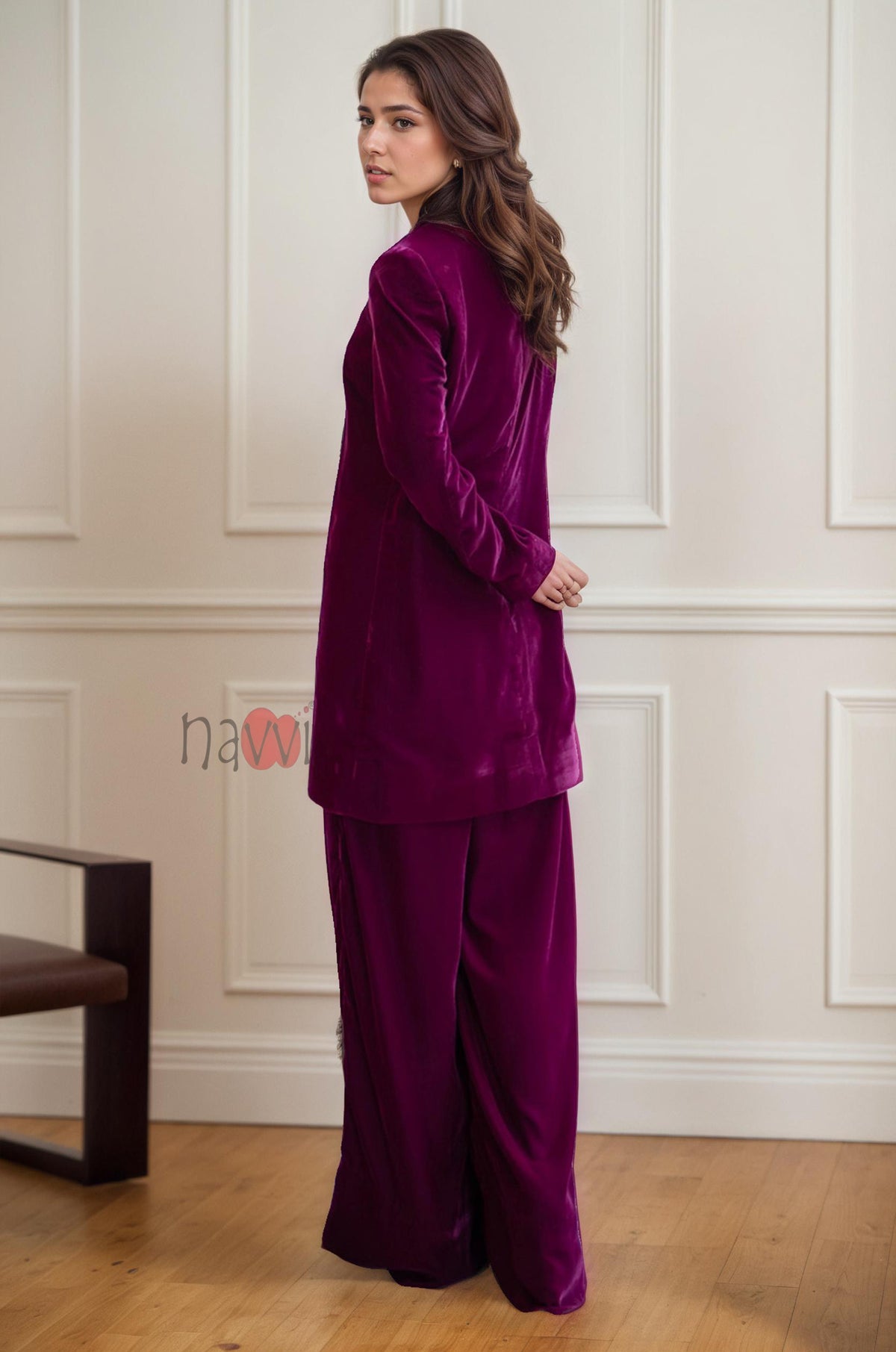 Berry Ice Velvery Coord Set