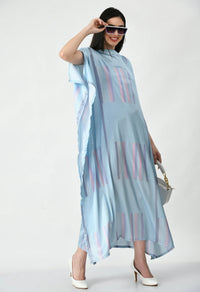 Melody Satin Silk Kaftan Dress
