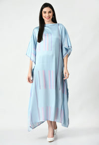 Melody Satin Silk Kaftan Dress
