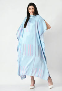 Melody Satin Silk Kaftan Dress